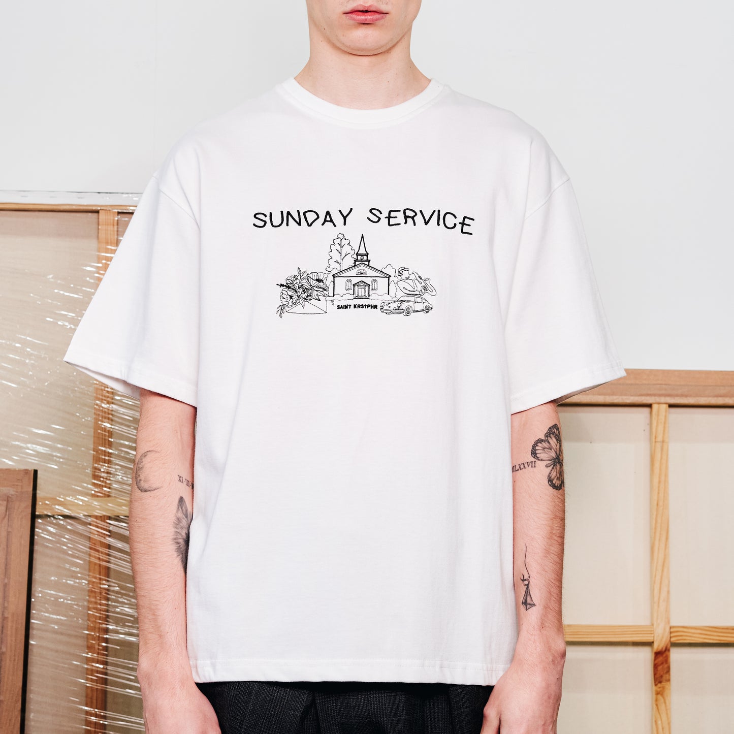 SUNDAY SERVICE T-SHIRT WHITE