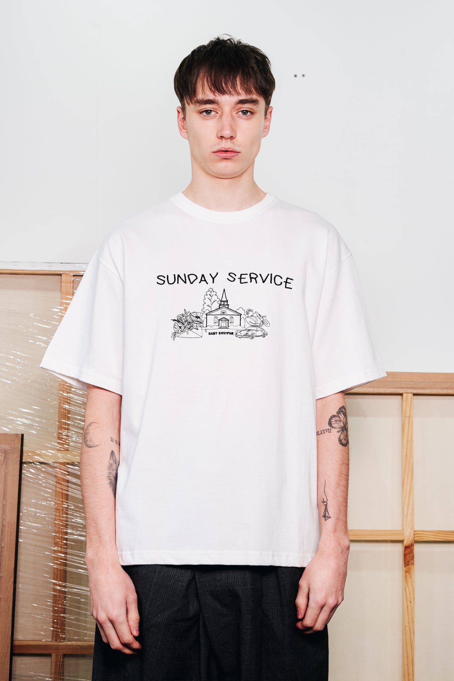 SUNDAY SERVICE T-SHIRT WHITE